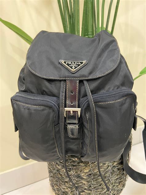 prada backpacks ebay|prada nylon shoulder bag price.